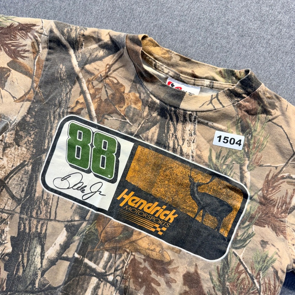 Chase Authentics Dale Earnhardt Jr 88 Hendrick Motorsports Realtree Camo T-Shirt